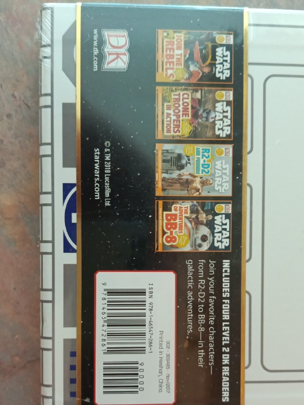 Star Wars R2-D2 Learn to Read Level 2 Kids Reader Set - Blue - Picture 3 of 3
